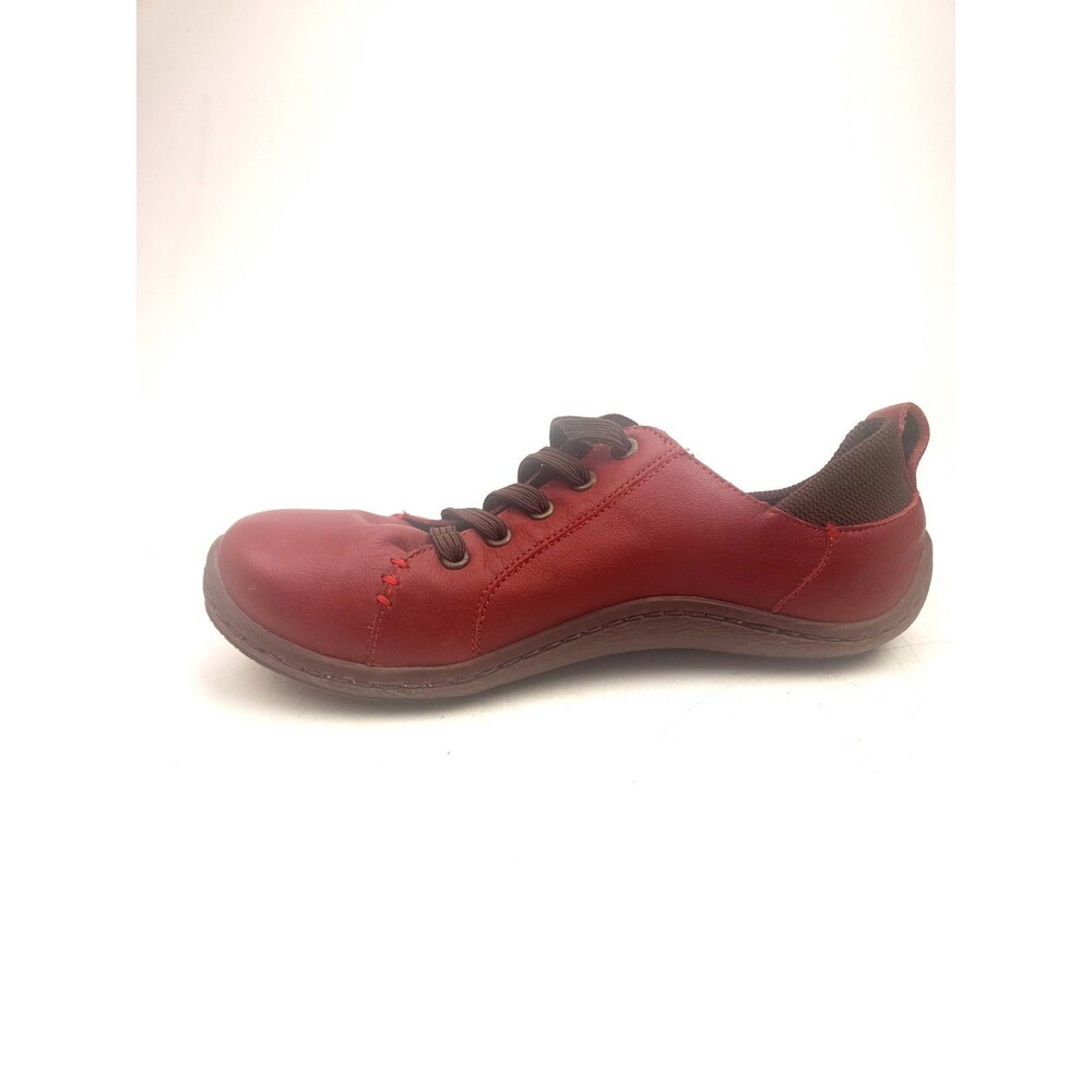 Born Althea D11605 Red Leather Woman's Shoes Size 9.5 M - Picture 2 of 10